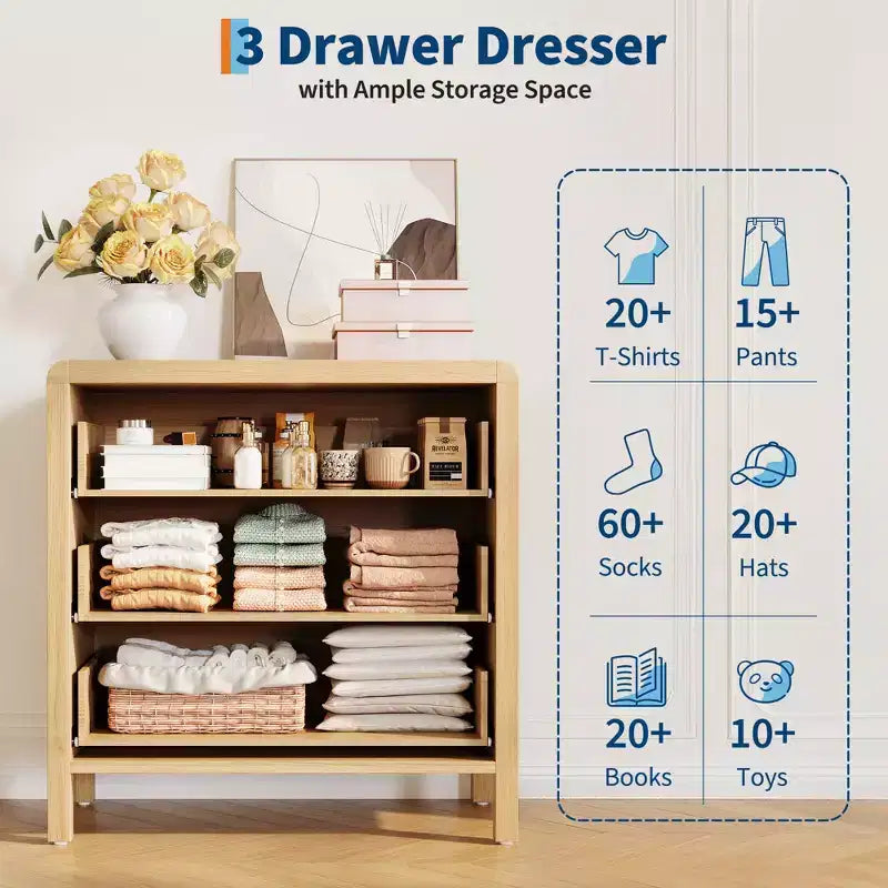 Commode multi-tiroirs, Armoire de rangement haute avec poignées en métal, Meuble de rangement autoportant pour chambre à coucher, salon, entrée