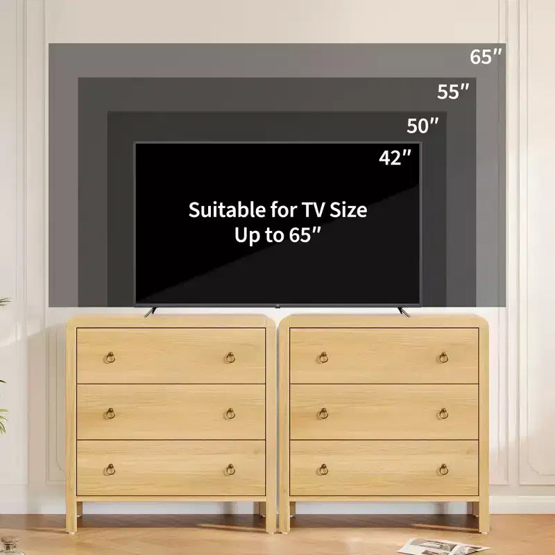 Commode multi-tiroirs, Armoire de rangement haute avec poignées en métal, Meuble de rangement autoportant pour chambre à coucher, salon, entrée