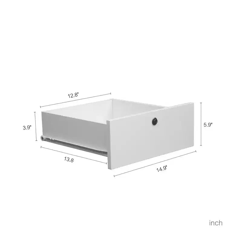 Bureau informatique avec tiroirs, 3 prises CA et 2 ports USB