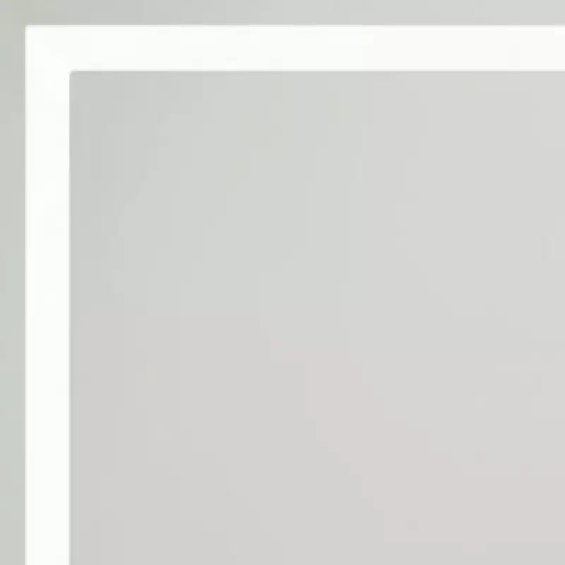Miroir de courtoisie de salle de bain sans cadre lumineux transparent de 20 po