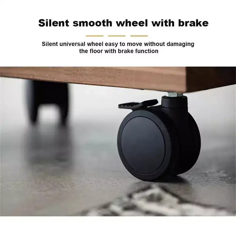 Table d'appoint en C avec hauteur réglable et pivotement à 360°, table de chevet de canapé qui se glisse sous