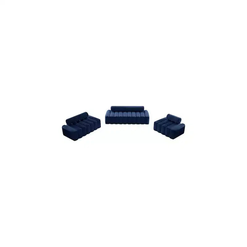 Fauteuil d'appoint en velours avec capitonnage profond, design contemporain sans accoudoirs