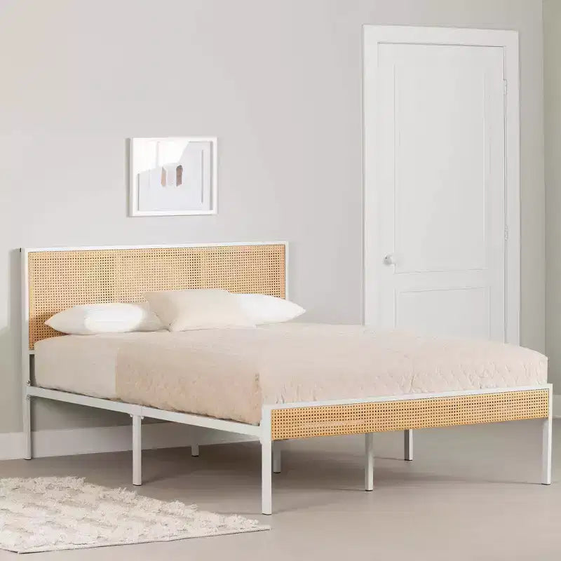 Commode à 5 tiroirs, panneaux de particules stratifiés avec dispositif anti-basculement