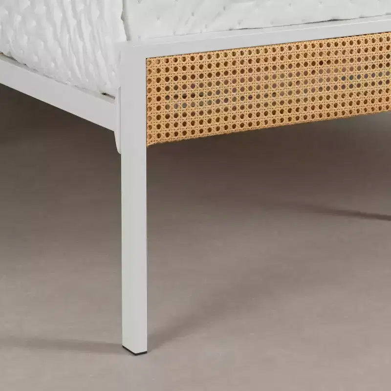 Commode à 5 tiroirs, panneaux de particules stratifiés avec dispositif anti-basculement