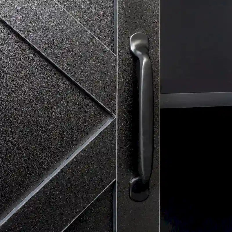 Meuble TV moderne de 150 cm avec portes et étagères