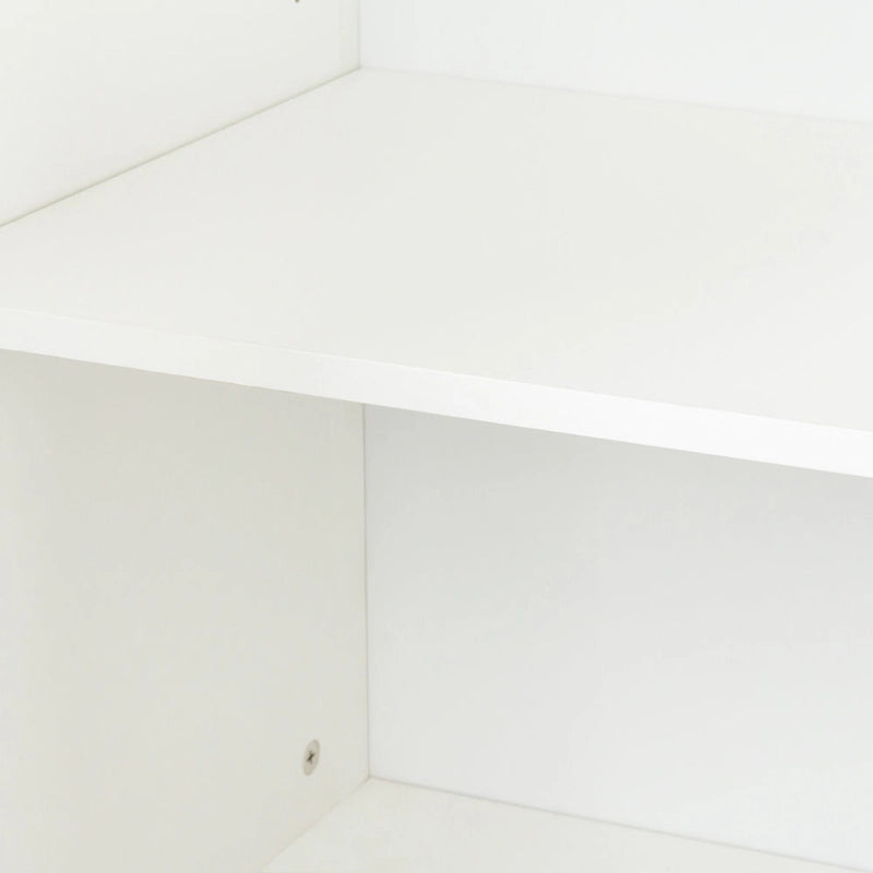 Meuble TV moderne de 150 cm avec portes et étagères