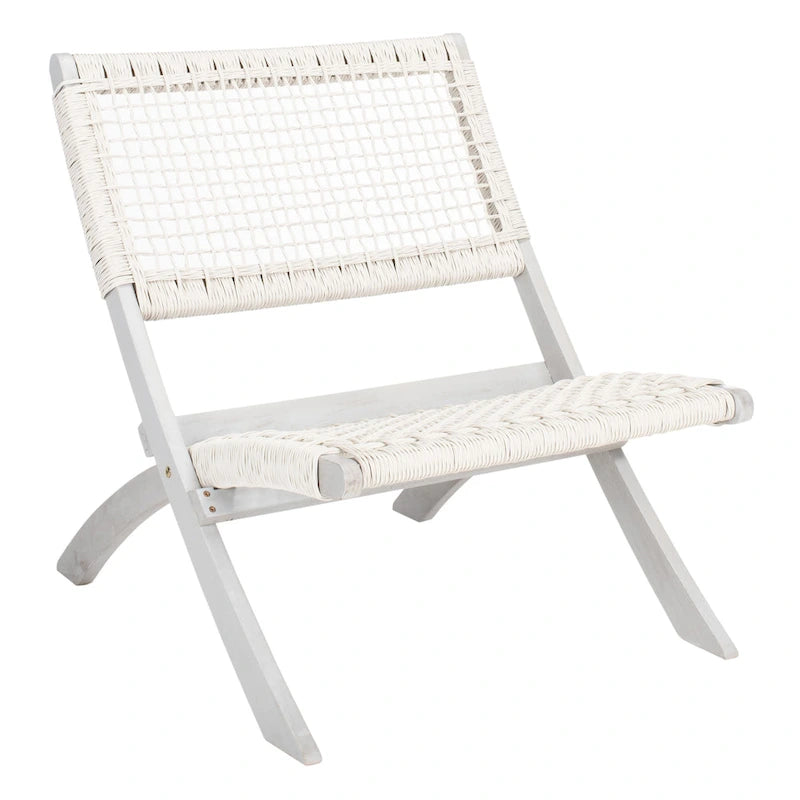 SAFAVIEH Outdoor Living Blaze - Ensemble de 5 pièces de café en bois d'acacia - Gris/Gris - 24W x 31D x 28H