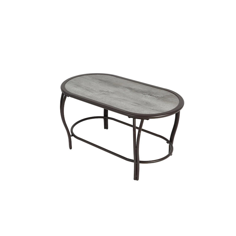 Ensemble de 4 meubles de patio extérieurs, salon de conversation en osier pour porche et terrasse, canapé et fauteuil en rotin avec coussin