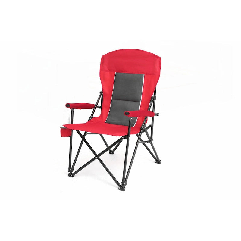 Chaise pliable portable avec porte-gobelet