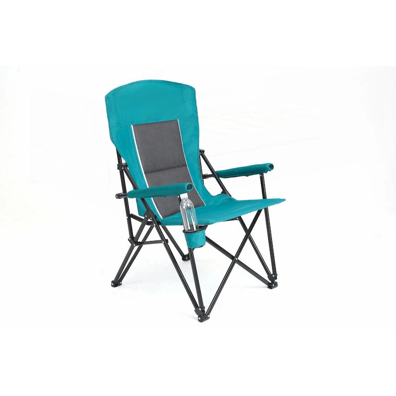 Chaise pliable portable avec porte-gobelet