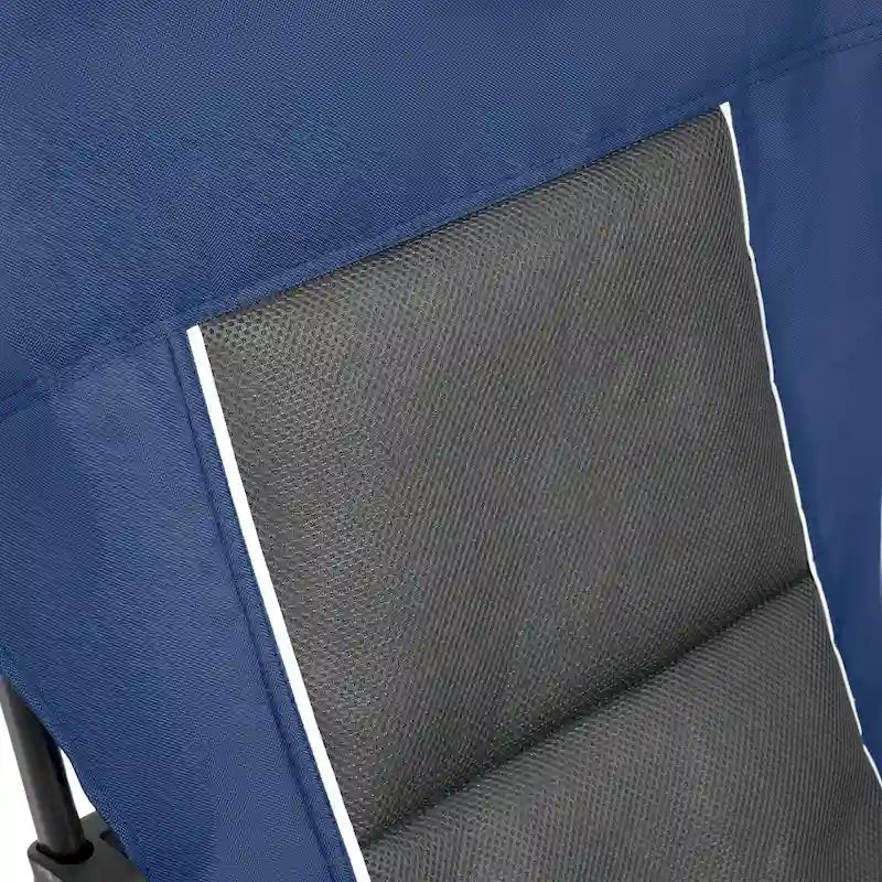 Chaise pliable portable avec porte-gobelet