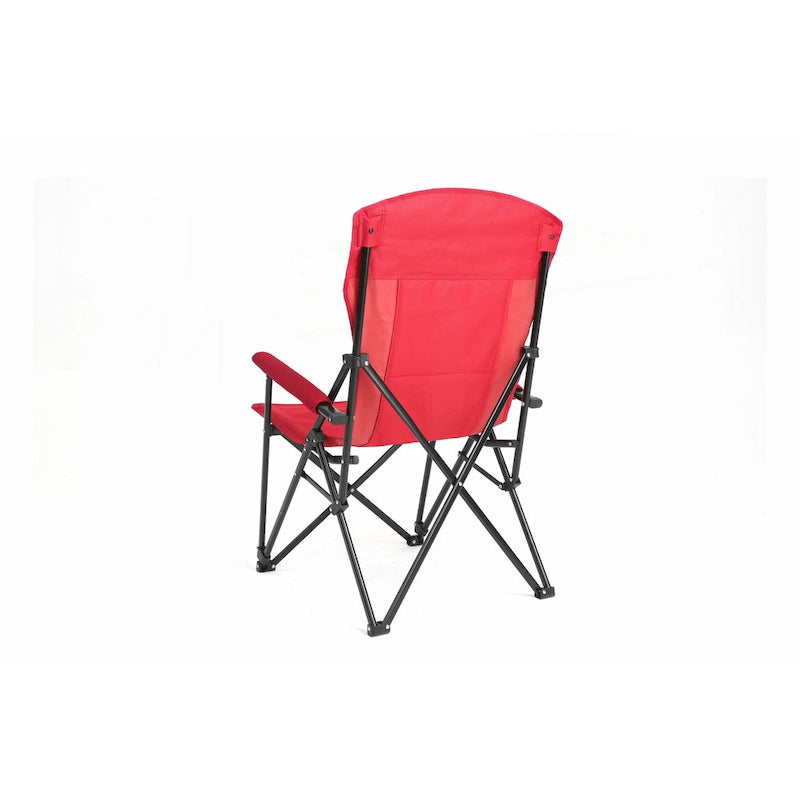 Chaise pliable portable avec porte-gobelet