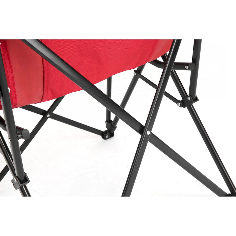 Chaise pliable portable avec porte-gobelet