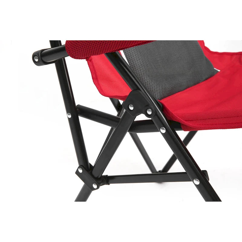 Chaise pliable portable avec porte-gobelet