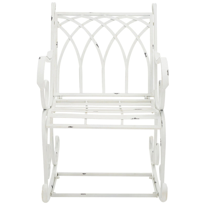 SAFAVIEH Outdoor Amara, fauteuil à bascule – 33 larg. x 37 prof. x 23 haut. (po)