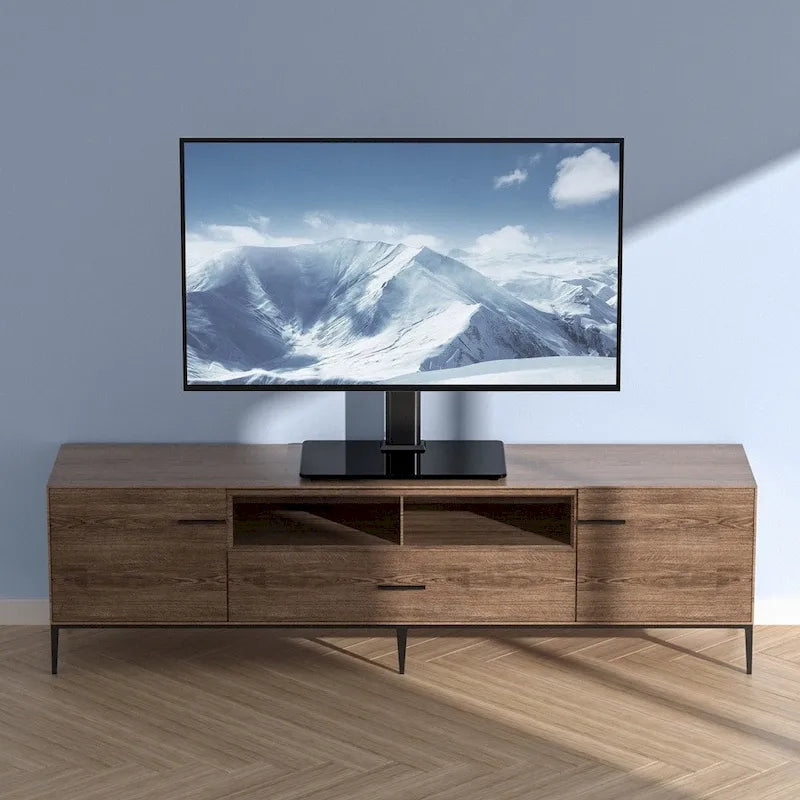 55 TV Stand Mount Swivel Universal / Mobile Floor Adjustable Height - 42 inches