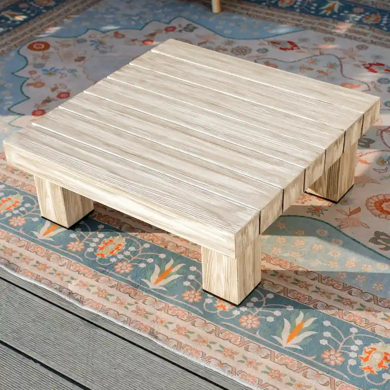 Ensemble de canapés de patio en aluminium avec coussins rembourrés en éponge et table basse