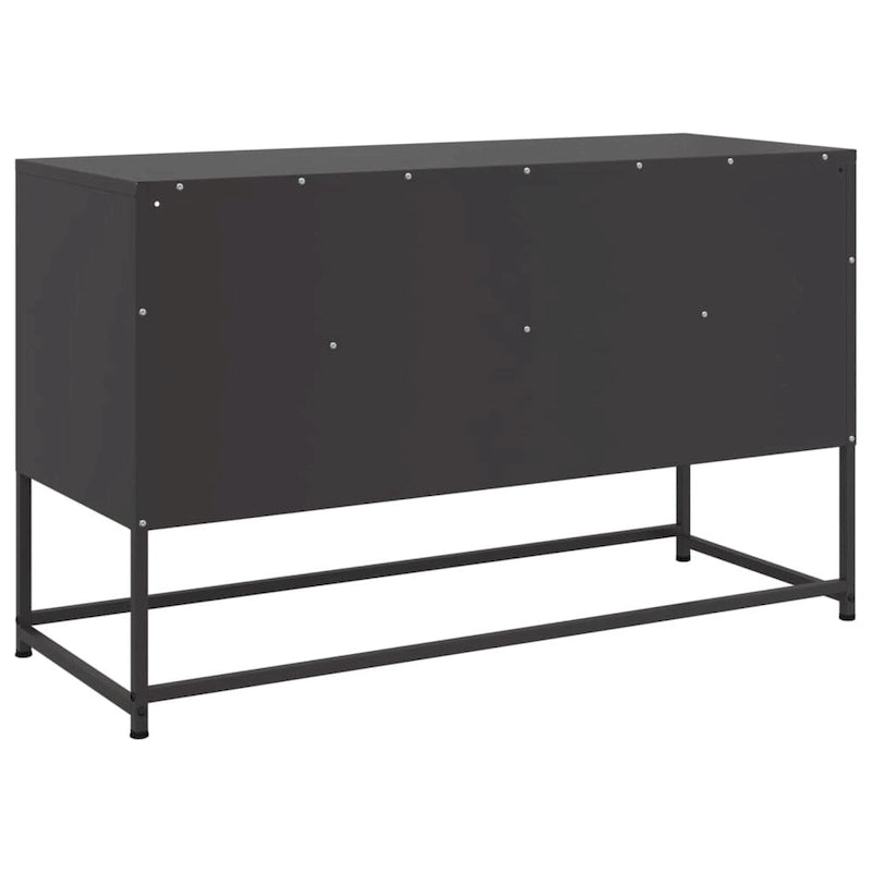 Meuble TV vidaXL Meuble console Meuble de salon Acier - 15,4 x 39,6 x 23,8