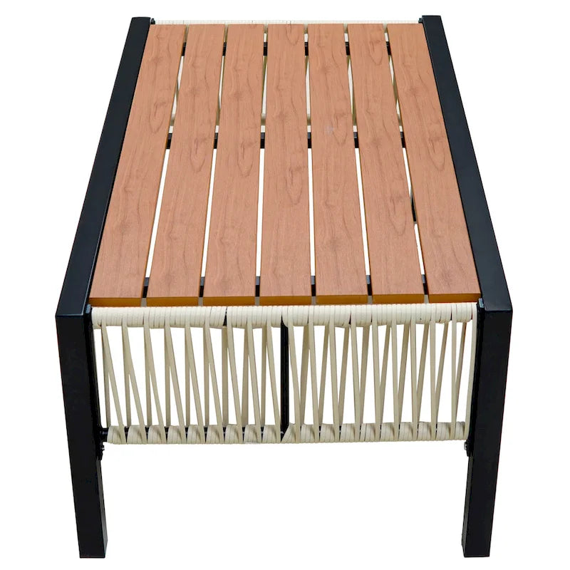 Ensemble de canapés de jardin en fer multi-personnes