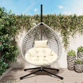 Chaise suspendue œuf polyvalente pour l'intérieur et l'extérieur
