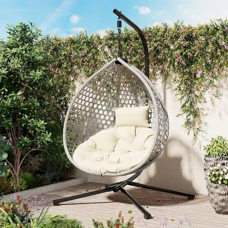 Chaise suspendue œuf polyvalente pour l'intérieur et l'extérieur