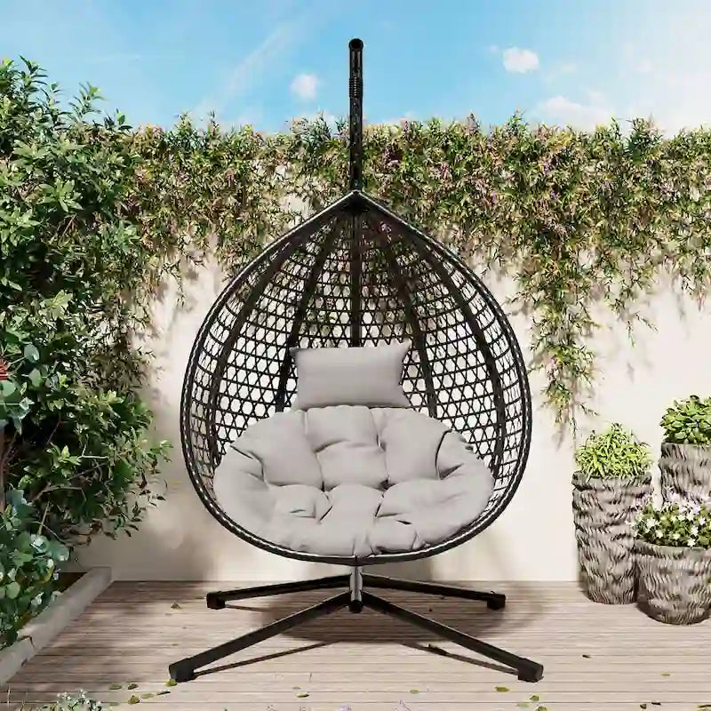 Chaise suspendue œuf polyvalente pour l'intérieur et l'extérieur
