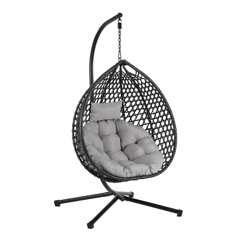 Chaise suspendue œuf polyvalente pour l'intérieur et l'extérieur