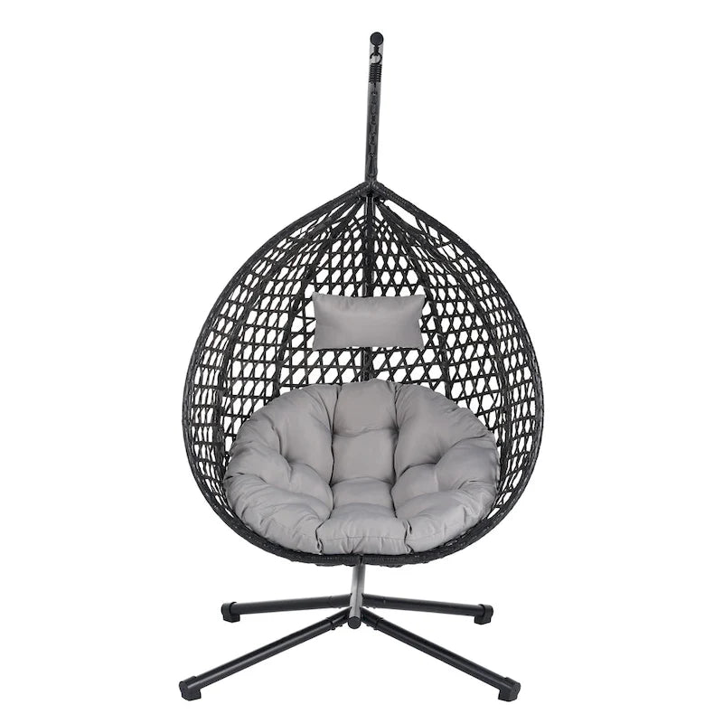 Chaise suspendue œuf polyvalente pour l'intérieur et l'extérieur
