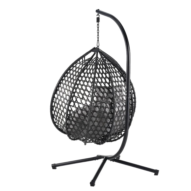 Chaise suspendue œuf polyvalente pour l'intérieur et l'extérieur