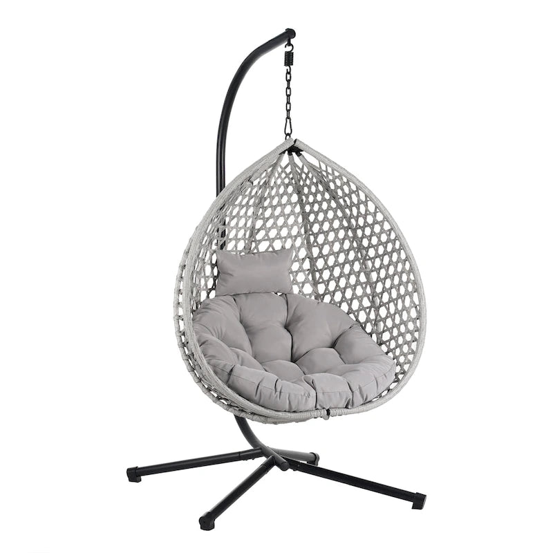 Chaise suspendue œuf polyvalente pour l'intérieur et l'extérieur