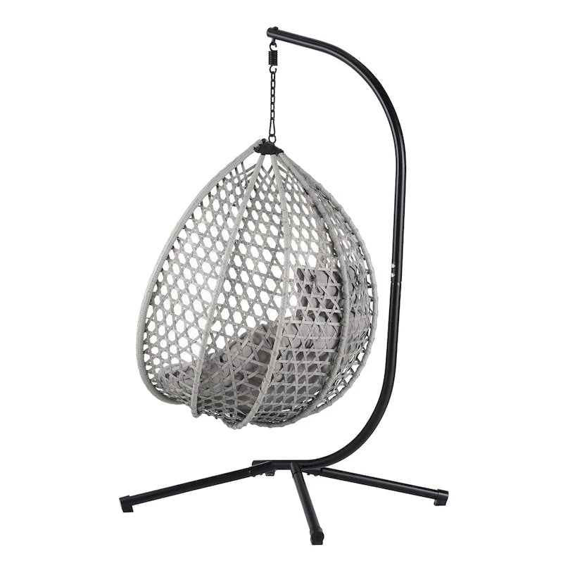 Chaise suspendue œuf polyvalente pour l'intérieur et l'extérieur