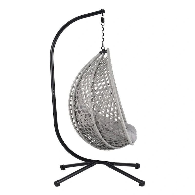 Chaise suspendue œuf polyvalente pour l'intérieur et l'extérieur