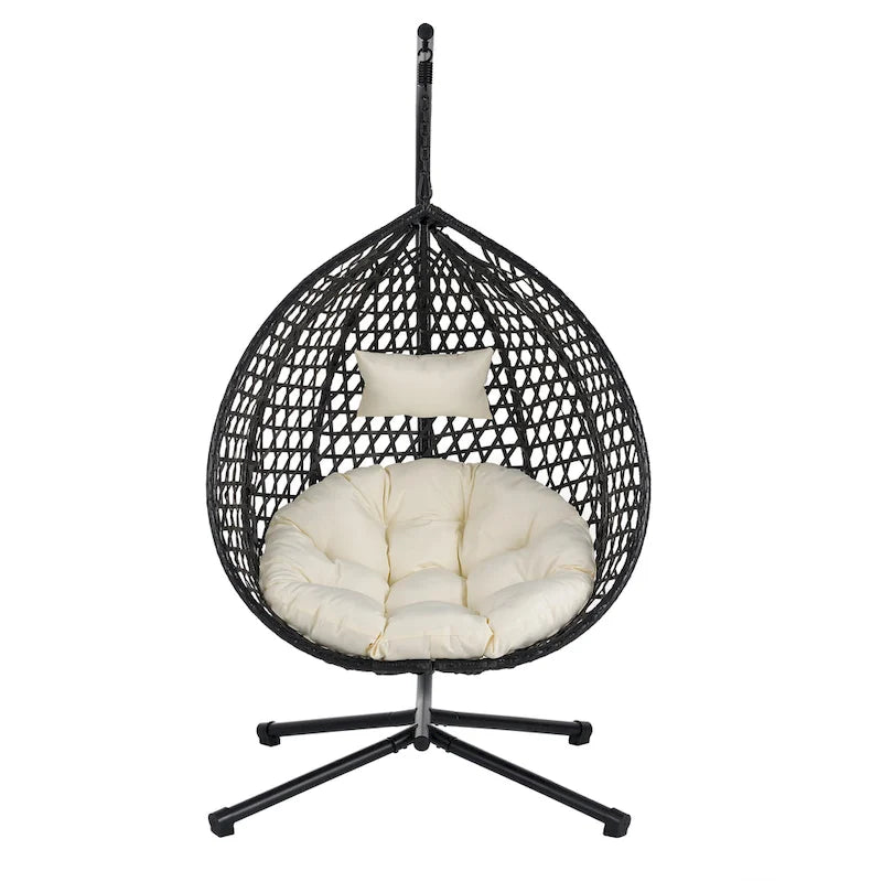 Chaise suspendue œuf polyvalente pour l'intérieur et l'extérieur