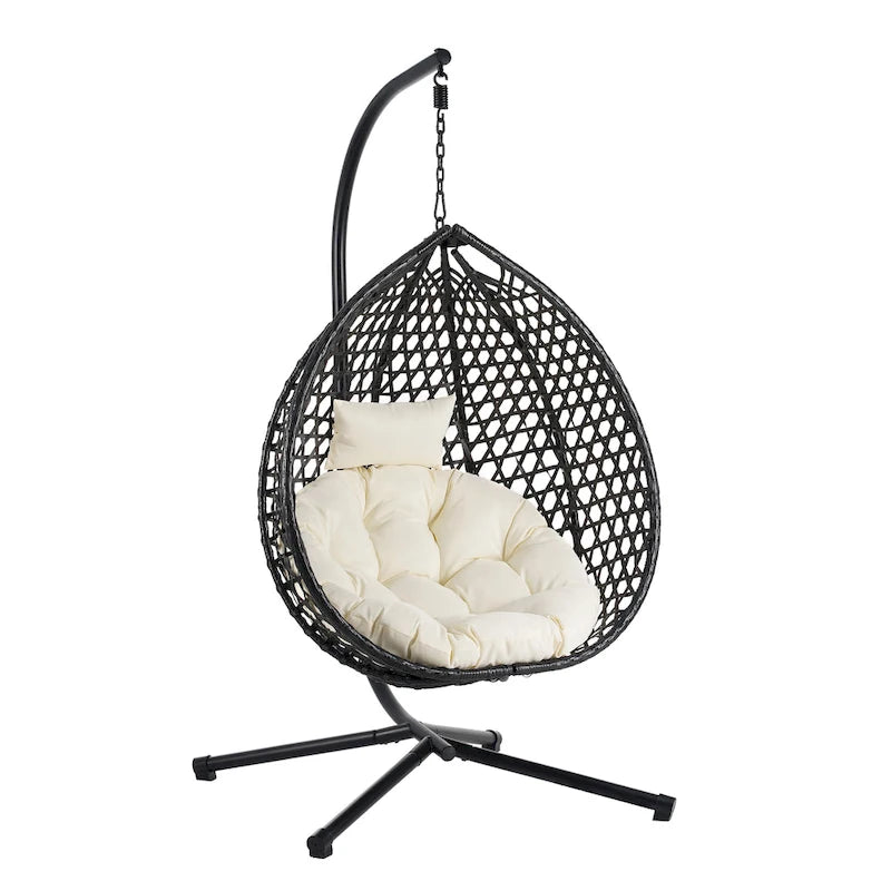Chaise suspendue œuf polyvalente pour l'intérieur et l'extérieur