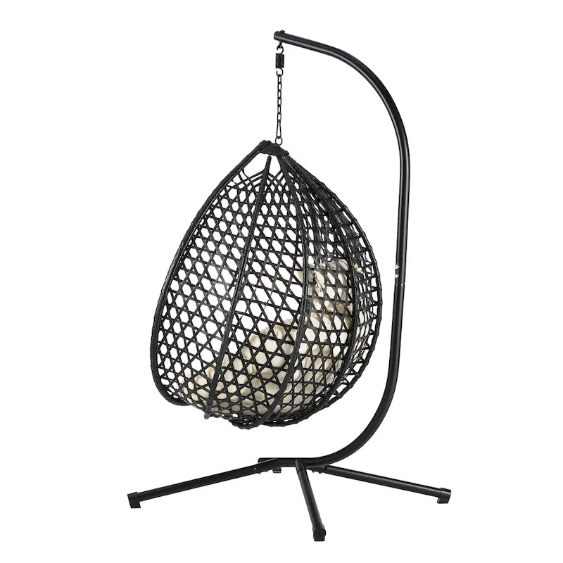 Chaise suspendue œuf polyvalente pour l'intérieur et l'extérieur