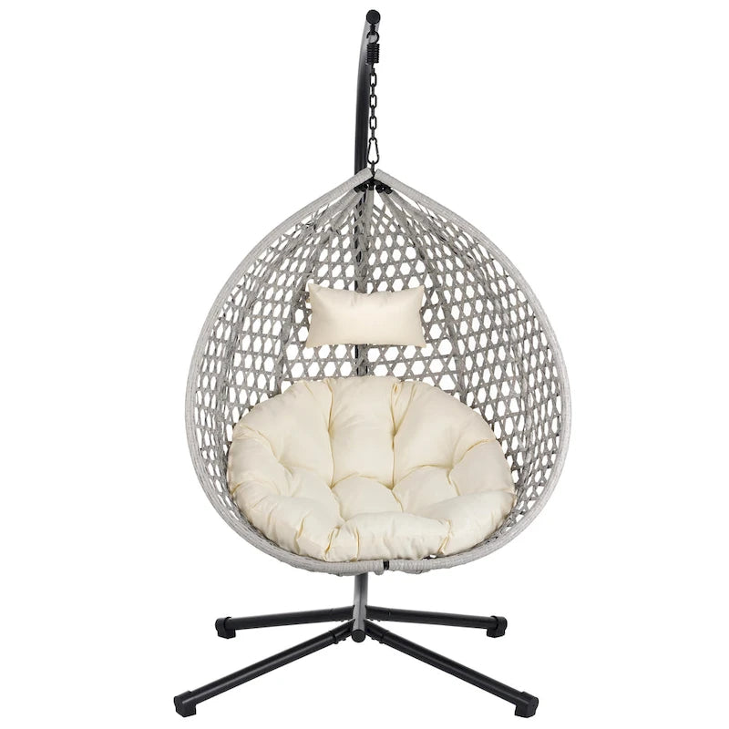 Chaise suspendue œuf polyvalente pour l'intérieur et l'extérieur