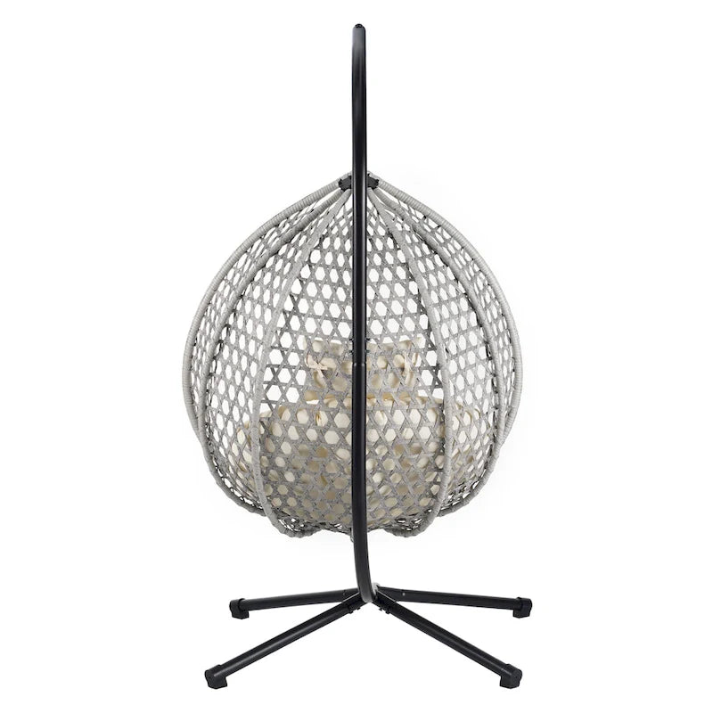 Chaise suspendue œuf polyvalente pour l'intérieur et l'extérieur