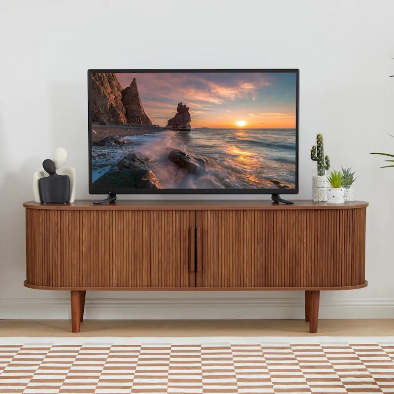 Meuble TV en bois de 62,99 po pour téléviseurs jusqu'à 70 po