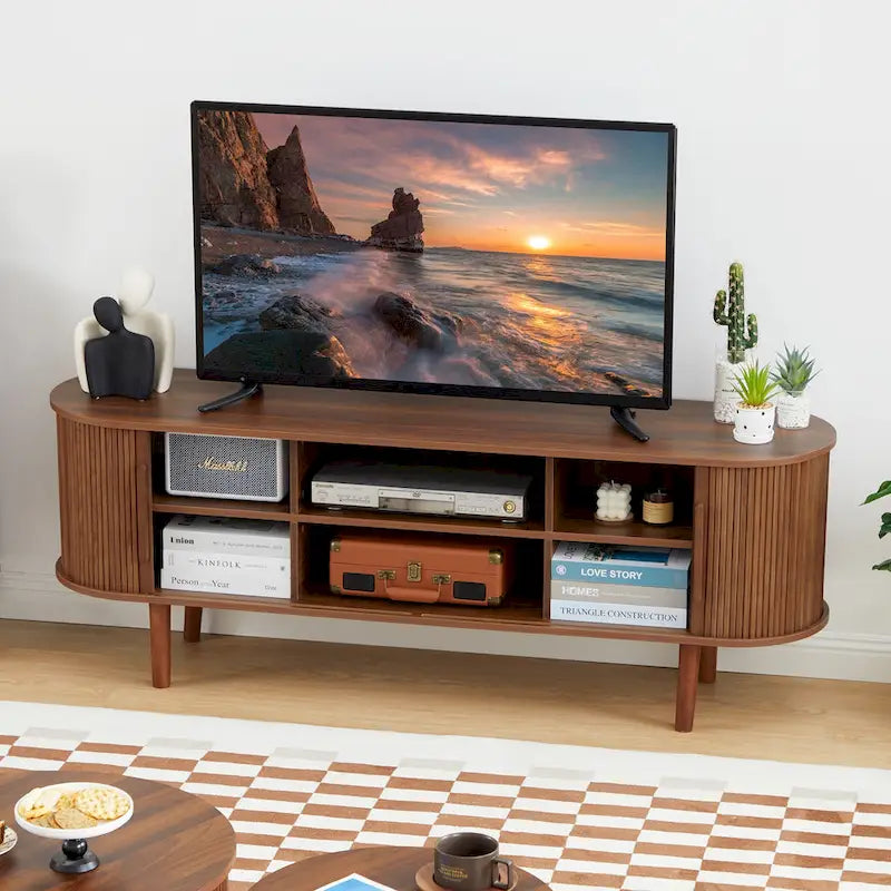 Meuble TV en bois de 62,99 po pour téléviseurs jusqu'à 70 po