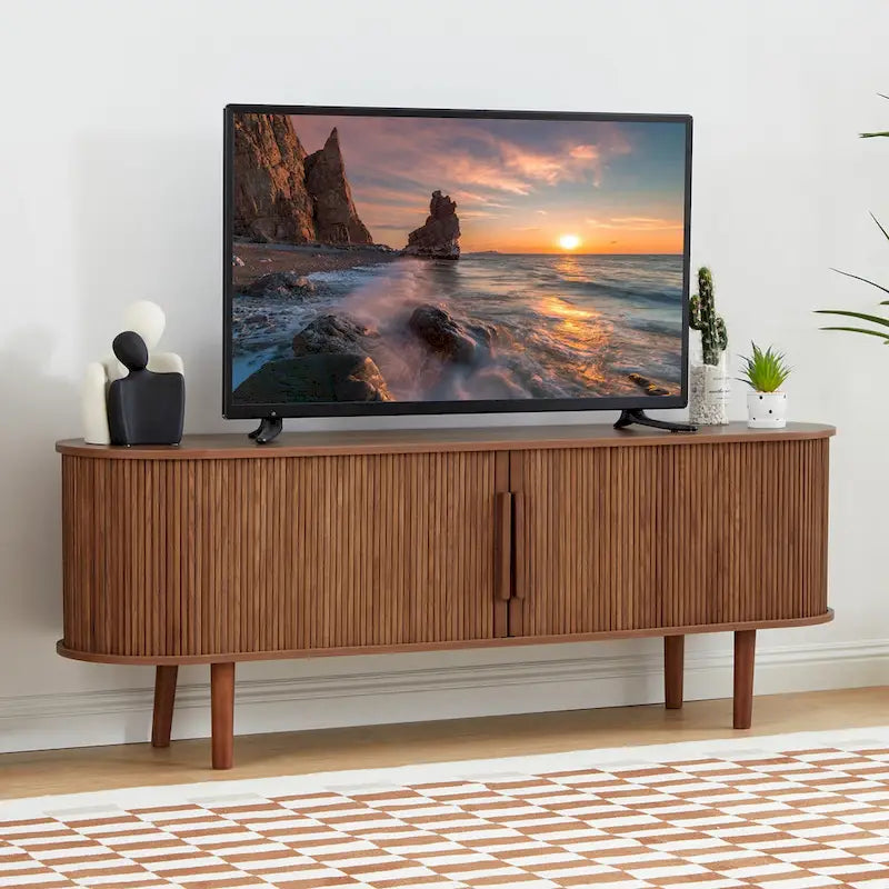 Meuble TV en bois de 62,99 po pour téléviseurs jusqu'à 70 po