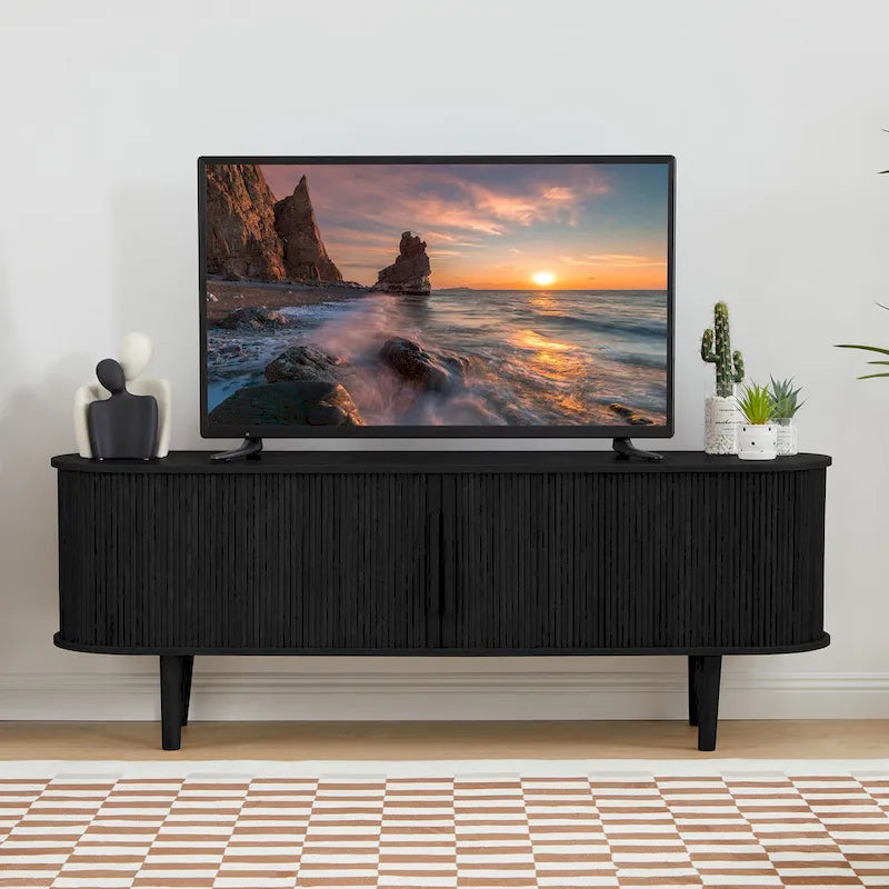 Meuble TV en bois de 62,99 po pour téléviseurs jusqu'à 70 po