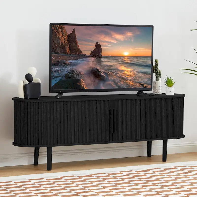 Meuble TV en bois de 62,99 po pour téléviseurs jusqu'à 70 po