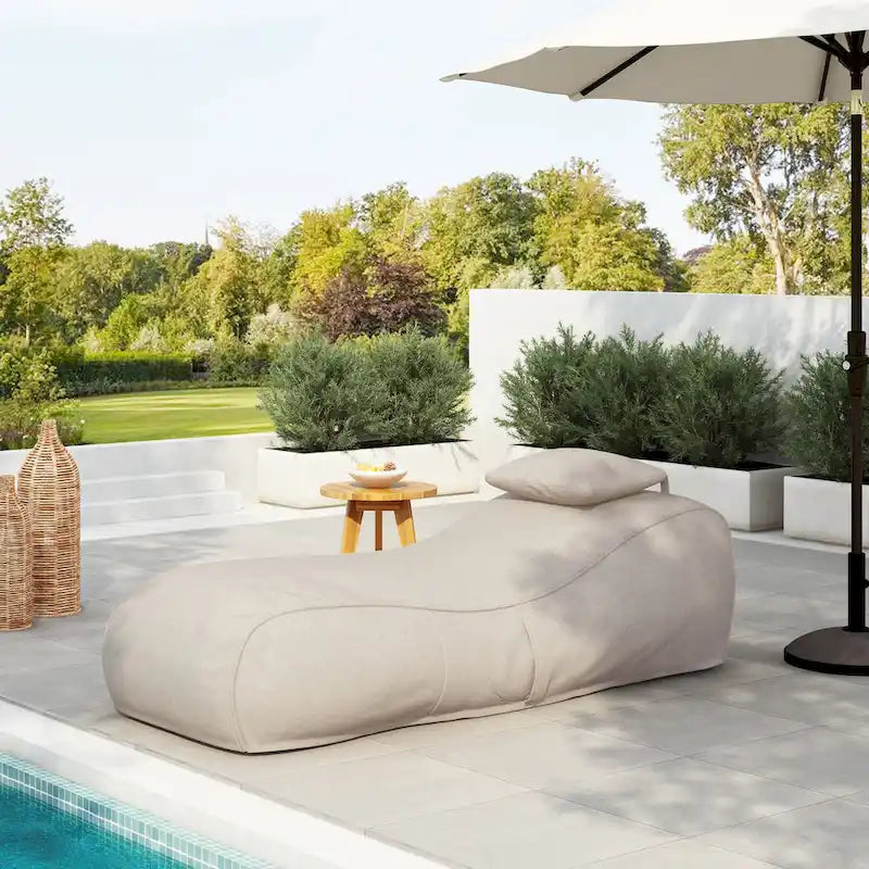 Christopher Knight Home- Fauteuil de jardin gonflable en tissu Fiano
