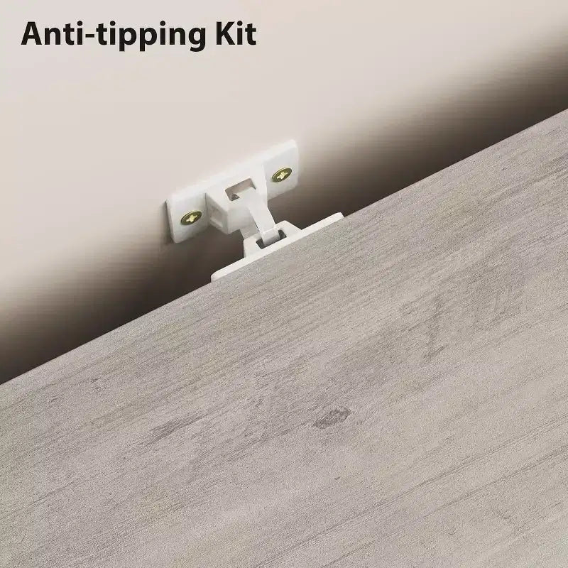 Bibliothèque et étagères de 64 H, étagère avec 3 tiroirs de rangement, étagère ouverte à 4 niveaux double largeur pour bureau salon