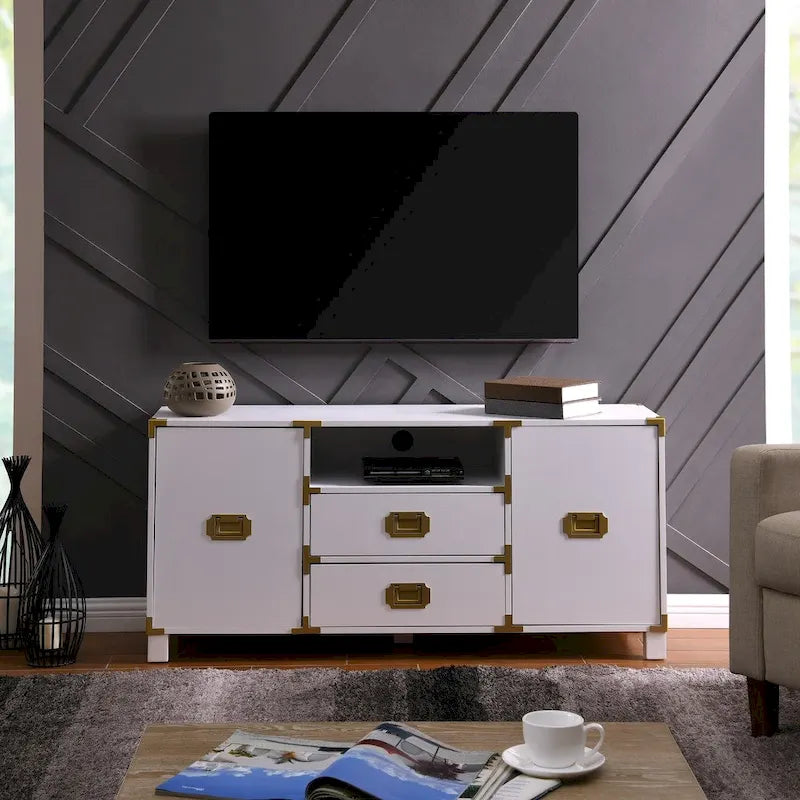 Meuble TV Goulet Media de SEI Furniture pour téléviseurs jusqu'à 50 po