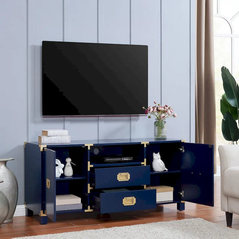 Meuble TV Goulet Media de SEI Furniture pour téléviseurs jusqu'à 50 po