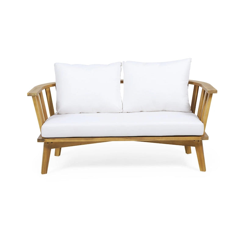Causeuse MacArthur en bois d'acacia par Christopher Knight Home
