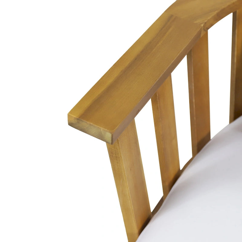 Causeuse MacArthur en bois d'acacia par Christopher Knight Home
