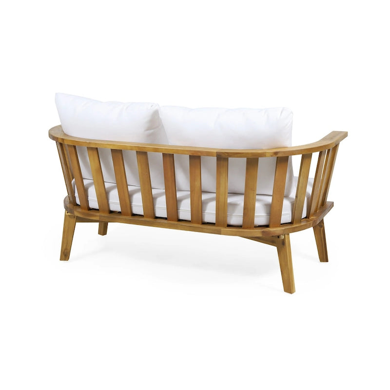 Causeuse MacArthur en bois d'acacia par Christopher Knight Home