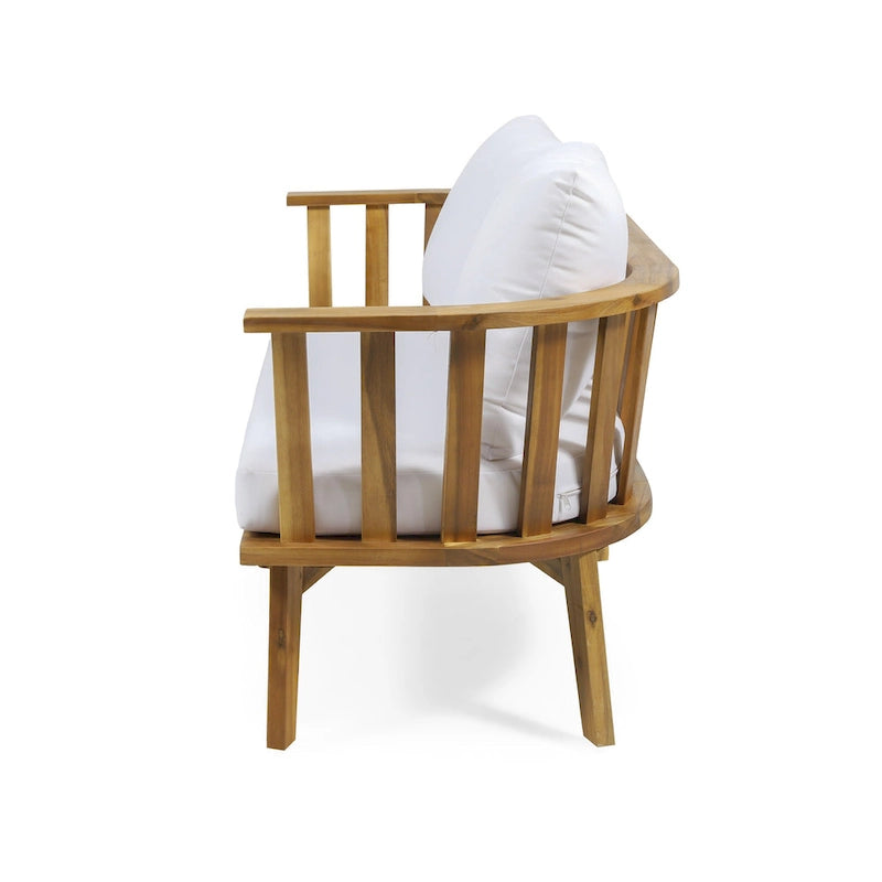 Causeuse MacArthur en bois d'acacia par Christopher Knight Home
